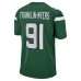 New York Jets John Franklin-Myers Men's Nike Gotham Green Game Jersey