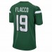 New York Jets Joe Flacco Men's Nike Gotham Green Player Game Jersey