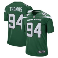 New York Jets Solomon Thomas Men's Nike Gotham Green Game Jersey