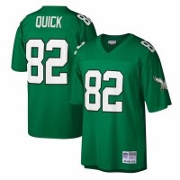 Philadelphia Eagles Mike Quick Men's Mitchell & Ness Kelly Green Legacy Replica Jersey