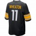 Pittsburgh Steelers Markus Wheaton Mens Nike Black Game Jersey