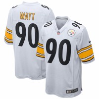 Pittsburgh Steelers T.J. Watt Men's Nike White Game Jersey