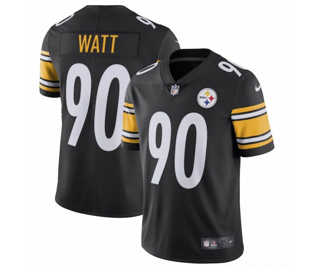 Pittsburgh Steelers T.J. Watt Men's Nike Black Vapor Untouchable Limited Jersey