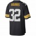 Pittsburgh Steelers Franco Harris Men's Mitchell & Ness Black Legacy Replica Jersey