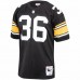 Pittsburgh Steelers Jerome Bettis Men's Mitchell & Ness Black 1996 Authentic Throwback Retired Player Jersey