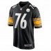 Pittsburgh Steelers Chukwuma Okorafor Men's Nike Black Game Jersey
