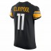 Pittsburgh Steelers Chase Claypool Men's Nike Black Vapor Elite Player Jersey