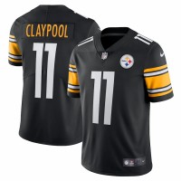 Pittsburgh Steelers Chase Claypool Men's Nike Black Vapor Limited Player Jersey