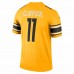 Pittsburgh Steelers Chase Claypool Men's Nike Gold Inverted Legend Jersey