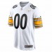 Pittsburgh Steelers Men's Nike White Game Custom Jersey