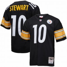 Pittsburgh Steelers Kordell Stewart Men's Mitchell & Ness Black 2001 Legacy Replica Jersey