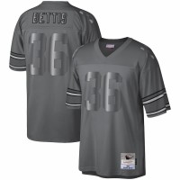 Pittsburgh Steelers Jerome Bettis Men's Mitchell & Ness Charcoal 1996 Retired Player Metal Legacy Jersey