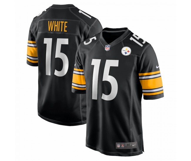 Pittsburgh Steelers Cody White Men's Nike Black Game Jersey