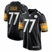 Pittsburgh Steelers John Leglue Men's Nike Black Game Jersey