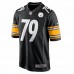 Pittsburgh Steelers Rashaad Coward Men's Nike Black Game Jersey