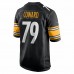 Pittsburgh Steelers Rashaad Coward Men's Nike Black Game Jersey