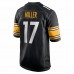Pittsburgh Steelers Anthony Miller Men's Nike Black Game Jersey