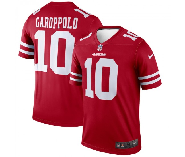 San Francisco 49ers Jimmy Garoppolo Men's Nike Scarlet Legend Jersey