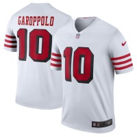 San Francisco 49ers Jimmy Garoppolo Men's Nike White Color Rush Legend Player Jersey