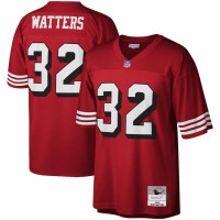 San Francisco 49ers Ricky Watters Men's Mitchell & Ness Scarlet Legacy Replica Jersey