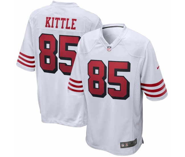 San Francisco 49ers George Kittle Men's Nike White Alternate Game Jersey