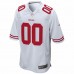 San Francisco 49ers Men's Nike White Custom Game Jersey