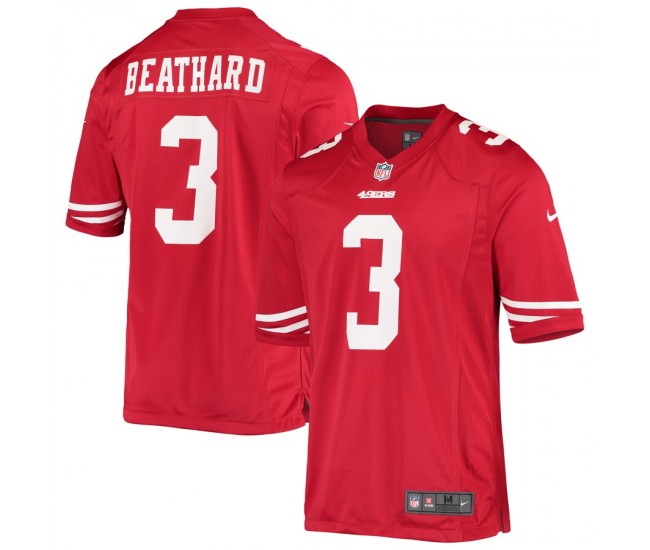 San Francisco 49ers C.J. Beathard Men's Nike Scarlet Game Player Jersey