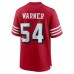 San Francisco 49ers Fred Warner Men's Nike Scarlet Alternate Player Game Jersey