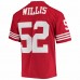 San Francisco 49ers Patrick Willis Men's Mitchell & Ness Scarlet 2007 Legacy Replica Jersey