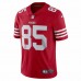 San Francisco 49ers George Kittle Men's Nike Scarlet Vapor Limited Jersey