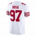 San Francisco 49ers Nick Bosa Men's Nike White Vapor Limited Jersey