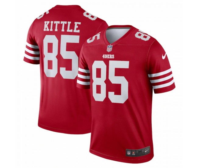 San Francisco 49ers George Kittle Men's Nike Scarlet Legend Jersey