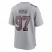 San Francisco 49ers Nick Bosa Men's Nike Gray Atmosphere Fashion Game Jersey
