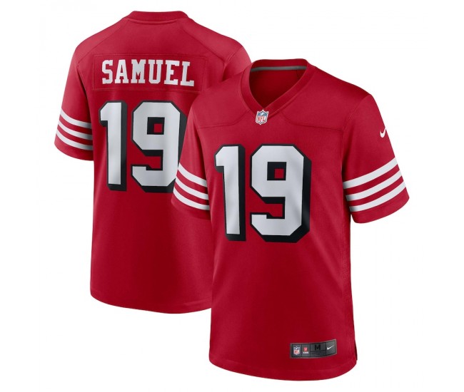 San Francisco 49ers Deebo Samuel Men's Nike Scarlet Alternate Game Jersey