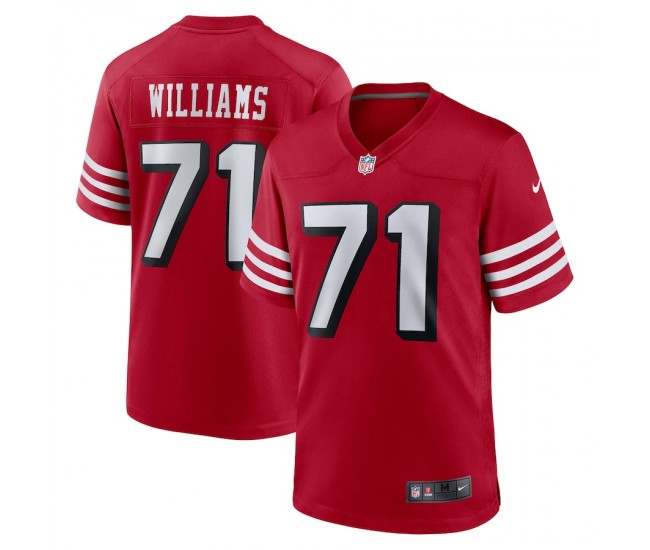 San Francisco 49ers Trent Williams Men's Nike Scarlet Alternate Game Jersey