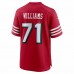 San Francisco 49ers Trent Williams Men's Nike Scarlet Alternate Game Jersey