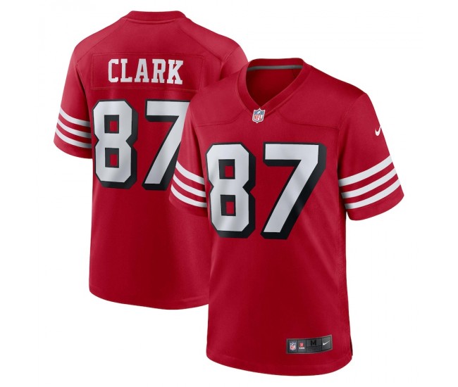 San Francisco 49ers Dwight Clark Men's Nike Scarlet Retired Alternate Game Jersey