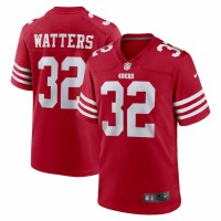 San Francisco 49ers Ricky Watters Men's Nike Scarlet Retired Player Game Jersey