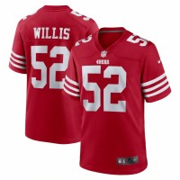 San Francisco 49ers Patrick Willis Men's Nike Scarlet Retired Player Game Jersey