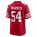 San Francisco 49ers Fred Warner Men's Nike Scarlet Player Game Jersey