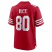 San Francisco 49ers Jerry Rice Men's Nike Scarlet Retired Team Player Game Jersey