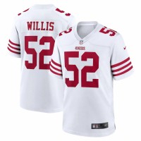 San Francisco 49ers Patrick Willis Men's Nike White Retired Player Game Jersey