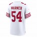 San Francisco 49ers Fred Warner Men's Nike White Player Game Jersey
