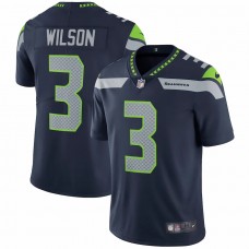 Seattle Seahawks Russell Wilson Men's Nike College Navy Vapor Untouchable Limited Player Jersey