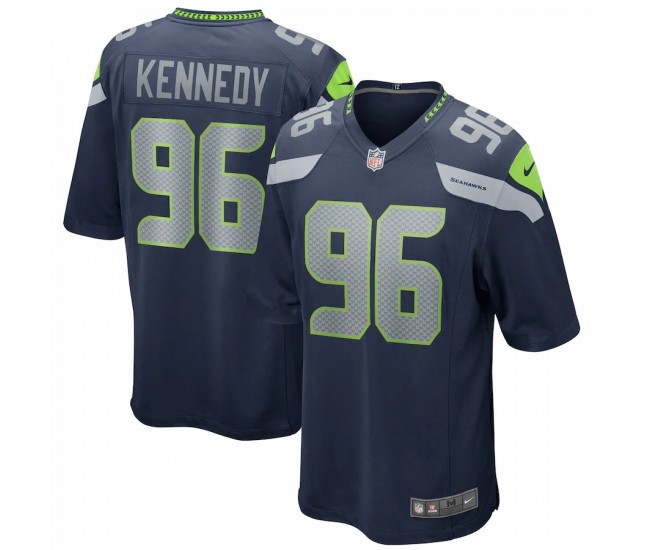 Seattle Seahawks Cortez Kennedy Men's Nike College Navy Game Retired Player Jersey