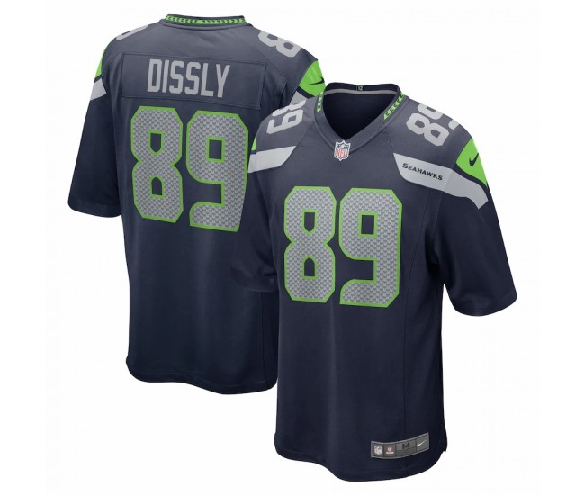 Seattle Seahawks Will Dissly Men's Nike College Navy Game Jersey