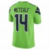 Seattle Seahawks DK Metcalf Men's Nike Neon Green Vapor Limited Player Jersey