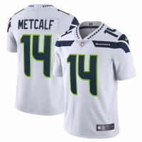 Seattle Seahawks DK Metcalf Men's Nike White Vapor Limited Jersey