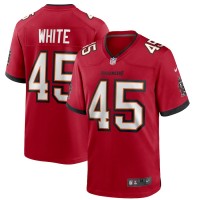 Tampa Bay Buccaneers Devin White Men's Nike Red Player Game Jersey