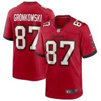 Tampa Bay Buccaneers Rob Gronkowski Men's Nike Red Game Jersey